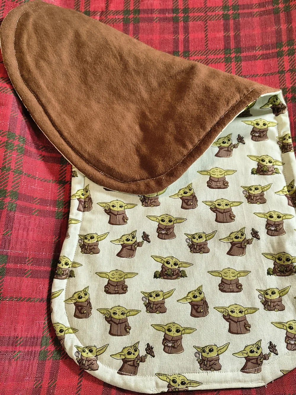 Baby Yoda Burp Cloth - Unbranded